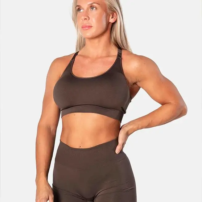 Relode Prime Scrunch Top, Brown 3 Relode Prime Scrunch Top, Brown