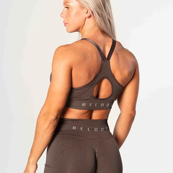 Relode Prime Scrunch Top, Brown 4 Relode Prime Scrunch Top, Brown - Billede 2