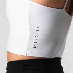 Relode Core Crop Top, White 8 Relode Core Crop Top, White -Udstyr og tilbehør butik 1687 41R Relode Core Crop Top White 0922 1