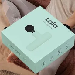 Lola Massage Gun, Black -Udstyr og tilbehør butik 2020 14 LOLA Massage Gun Mint Green 0223
