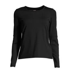 Casall Sportswear Essential Long Sleeve With Mesh Insert, Black -Udstyr og tilbehør butik 204529010R Casall Essential Long Sleeve with Mesh Insert Black 05 0122
