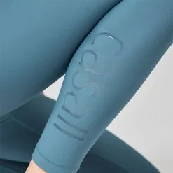 Casall Sportswear Graphic High Waist Tights, Ocean Blue -Udstyr og tilbehør butik 215684090R Casall Graphic High Waist Tights Ocean Blue 04 1222
