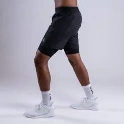 CLN Athletics CLN Rep 2 In 1 Shorts, Black -Udstyr og tilbehør butik 2160 00R CLN Athletics CLN Rep 2 in 1 Shorts Black 03 0922
