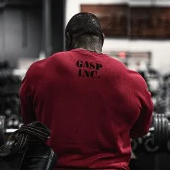 GASP Thermal Gym Sweater, Tactical Camo -Udstyr og tilbehør butik 220591370R Gasp Thermal Gym Sweater Chili Red 08 0620 3