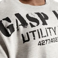 GASP Thermal Gym Sweater, Grey Melange -Udstyr og tilbehør butik 220591940R Gasp Thermal Gym Sweater Grey Melange 04 0121 4