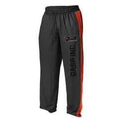 GASP No 1 Mesh Pant, Black/Flame