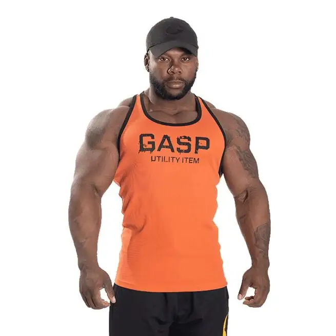 GASP Ribbed T-back, Flame 9 GASP Ribbed T-back, Flame - Billede 7