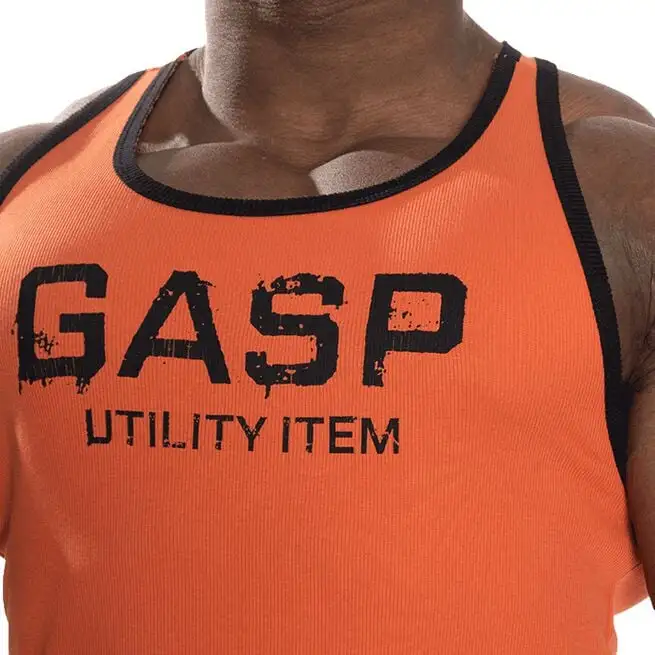 GASP Ribbed T-back, Flame 13 GASP Ribbed T-back, Flame - Billede 11