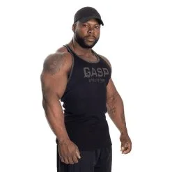 GASP Ribbed T-back, Flame 45 GASP Ribbed T-back, Flame -Udstyr og tilbehør butik 220690999R Gasp Ribbed T back Black 02 jan21 1