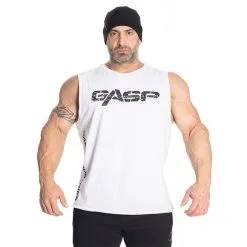 GASP Vintage Tank, White