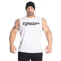 GASP Vintage Tank, Black -Udstyr og tilbehør butik 220867001R Gasp Vintage Tank White 01 0521