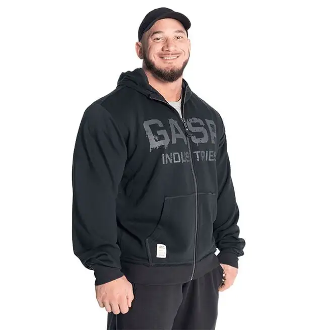 Gasp Layered Hood, Washed Black 4 Gasp Layered Hood, Washed Black - Billede 2