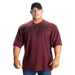 GASP Iron Thermal Tee, Maroon