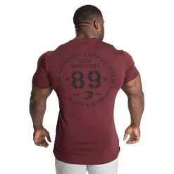 GASP 89 Classic Tapered Tee, Maroon -Udstyr og tilbehør butik 220919393R Gasp 89 Classic Tap Tee Maroon 03 aug21