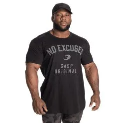 GASP Atlas Tee, Black No Excuses