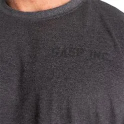 GASP Division Iron Tee, Dark Grey Melange -Udstyr og tilbehør butik 220947907 GASP Division Iron Tee juni22 grey 4