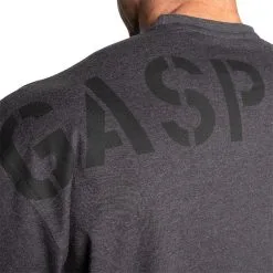 GASP Division Iron Tee, Dark Grey Melange -Udstyr og tilbehør butik 220947907 GASP Division Iron Tee juni22 grey 5