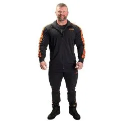 GASP Track Suit Pants, Black/Flame -Udstyr og tilbehør butik 220954984R GASP TrackSuitPants BlackFlame 0323