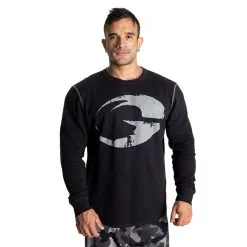 GASP Thermal Logo Sweater, Asphalt