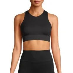 Casall Sportswear Block Seamless Sport Top, Black