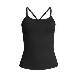 Casall Sportswear Strap Rib Tank, Black -Udstyr og tilbehør butik 221649010R Casall Strap Rib Tank Black 03 1222