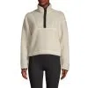 Casall Sportswear Pile Half Zip, Off White -Udstyr og tilbehør butik 221880030R Casall Pile Half Zip Off White 01 juni22