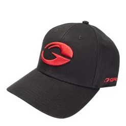 Gasp Baseball Cap, Black/Red -Udstyr og tilbehør butik 230816995R GASP Baseball Cap BlackRed 0323 2