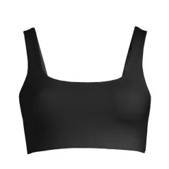 Casall Sportswear Square Neck Bikini Top, Black