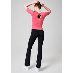 Casall Sportswear Flare High Waist Pant, Black -Udstyr og tilbehør butik 231509010R Casall Flare High Waist Pant Black 03 jan23