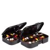 SmartShake Pill Box Organizer, 2-pack, Black -Udstyr og tilbehør butik 289 80109301 Smartshake Pill Box Organizer 2 pack Black 1021