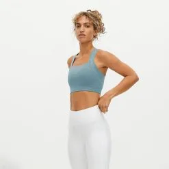 Röhnisch Kay Sports Bra, Silver Blue