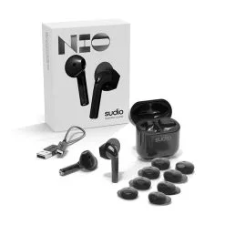 Sudio Nio True Wireless In-Ear, Black -Udstyr og tilbehør butik 310064.MASTER Skullcandy Sudio Nio True Wireless In Ear Black 07 1121