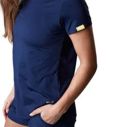 CLN Athletics CLN Lucy Ws T-shirt, Dark Blue -Udstyr og tilbehør butik 3124 65R CLN Athletics CLN Lucy ws T shirt Dark Blue 03 jan23