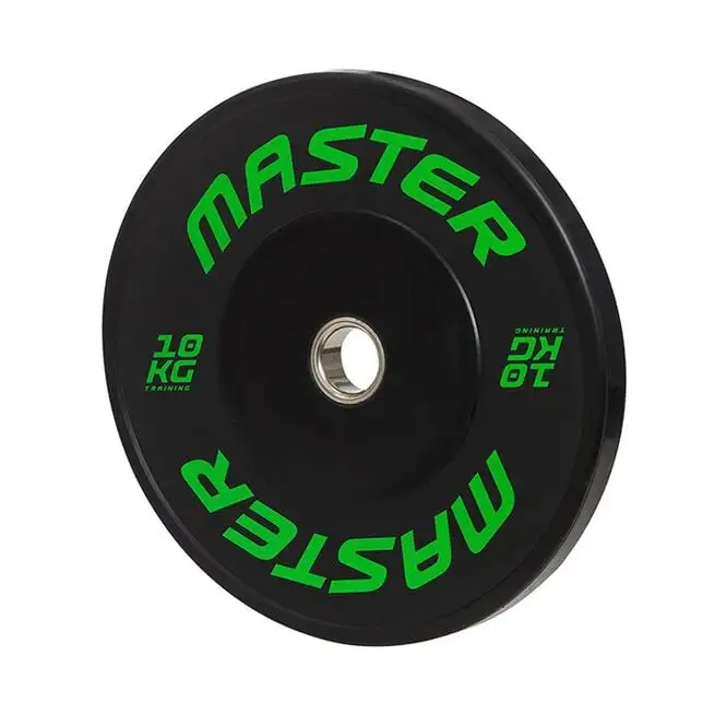 Master Fitness Training Bumper Plate 10 Kg 4 Master Fitness Training Bumper Plate 10 Kg - Billede 2