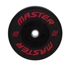 Master Fitness Training Bumper Plate, 25 Kg