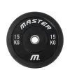 Master Fitness Bumperplates -Udstyr og tilbehør butik 68 50792 15 Master Fitness Bumperplate 15 kg 1221