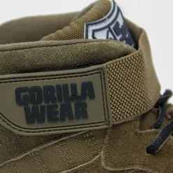 Gorilla Wear Perry High Tops Pro, Army Green -Udstyr og tilbehør butik 900074000r gorilla wear perry high tops pro army green 3 2
