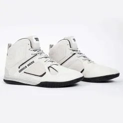 Gorilla Wear Troy High Tops, White -Udstyr og tilbehør butik 900091001R Gorilla Wear Troy High Tops white 03 mars21 2