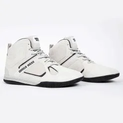 Gorilla Wear Troy High Tops, Army Green -Udstyr og tilbehør butik 900091001R Gorilla Wear Troy High Tops white 03 mars21