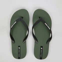 Gorilla Wear Kokomo Flip-Flops, Army Green -Udstyr og tilbehør butik 90011400R Gorilla Wear Kokomo Flip Flops Army Green 03 0821
