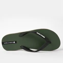 Gorilla Wear Kokomo Flip-Flops, Army Green -Udstyr og tilbehør butik 90011400R Gorilla Wear Kokomo Flip Flops Army Green 05 0821
