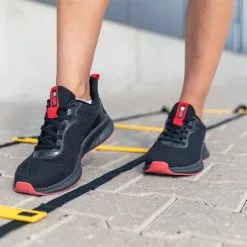 Gorilla Wear Milton Training Shoes, Black/Red -Udstyr og tilbehør butik 90014905 Gorilla wear milton training shoes black red 12 mars23