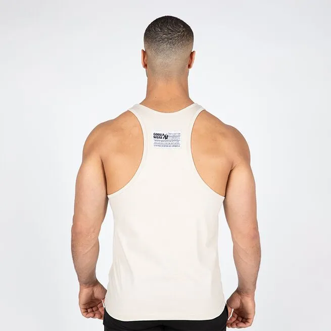 Gorilla Wear Classic Tank Top, Beige 4 Gorilla Wear Classic Tank Top, Beige - Billede 2