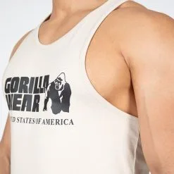 Gorilla Wear Classic Tank Top, Beige 13 Gorilla Wear Classic Tank Top, Beige -Udstyr og tilbehør butik 901041200R Gorilla Wear Classic Tank Top Beige 05 0922