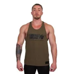 Gorilla Wear Classic Tank Top, Army Green -Udstyr og tilbehør butik 901044000r gorilla wear classic tank top army green 1 2