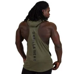 Gorilla Wear Lawrence Hooded Tank Top, Black -Udstyr og tilbehør butik 901214000r lawrence hooded tank top army green 4 1