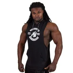Gorilla Wear Lawrence Hooded Tank Top, Black -Udstyr og tilbehør butik 901219000r lawrence hooded tank top black 2 1