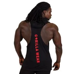 Gorilla Wear Lawrence Hooded Tank Top, Black -Udstyr og tilbehør butik 901219000r lawrence hooded tank top black 3