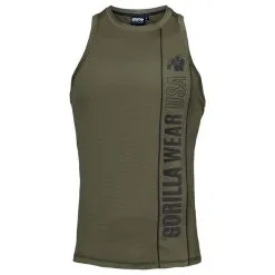 Gorilla Wear Branson Tank Top, Army Green/Black -Udstyr og tilbehør butik 901224090 R Gorilla Wear 20Branson Tank Top Army Green Black S 1 0320 2