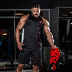 Gorilla Wear Branson Tank Top, Army Green/Black -Udstyr og tilbehør butik 901229050 R Gorilla Wear Branson Tank Top Black Red S 2 0320 2